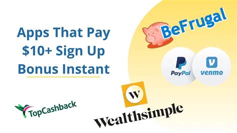 instant referral bonus no deposit|15 Apps That Pay $10 Sign Up Bonus Instant .